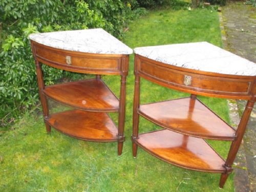 Pair of 18th Century French Stands