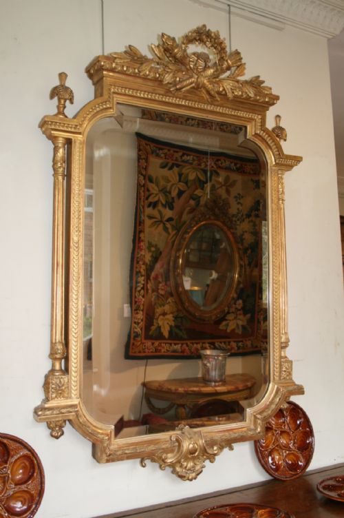 Classic French Gilt Mirror
