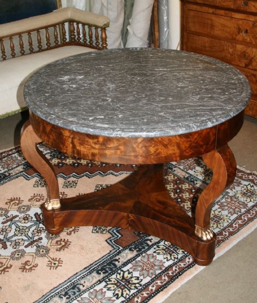 Fabulous French Mahogany Gueridon