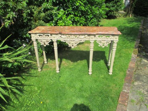 Painted Console Table