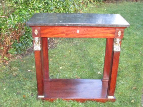 French Empire Console Table