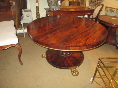 Large Rosewood Centre Table