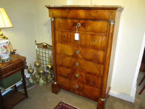 Tall Empire Chest or Semainier