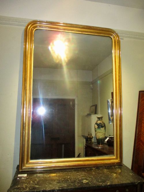 A Tall and Wide French Mirror