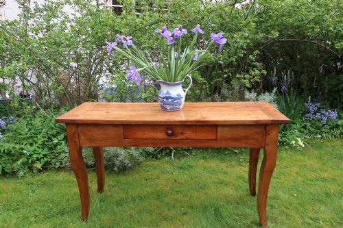 French Cherrywood Serving Table