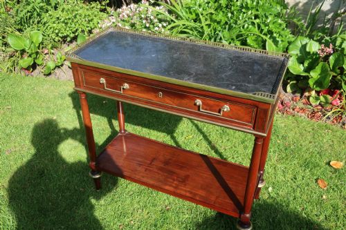 18th Century Mahogany Console Table
