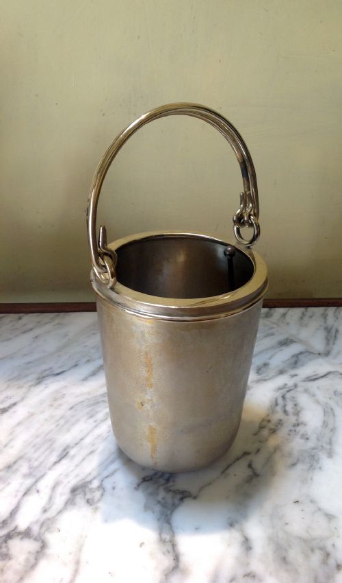 Sant'elia Silver Ice Bucket