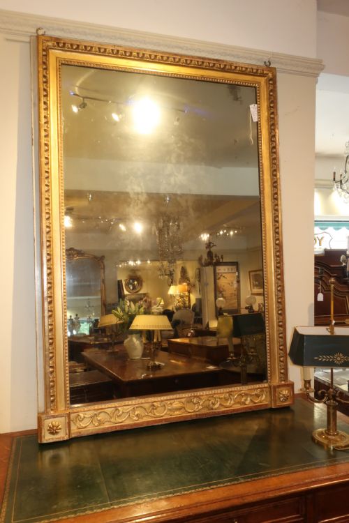 Large 18th Century Gilt Mirror