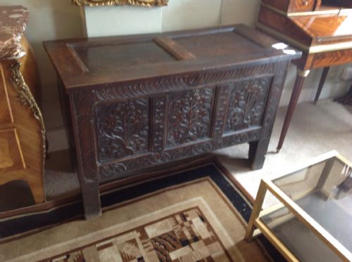 Oak Coffer