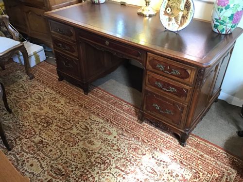 French Walnut Desk
