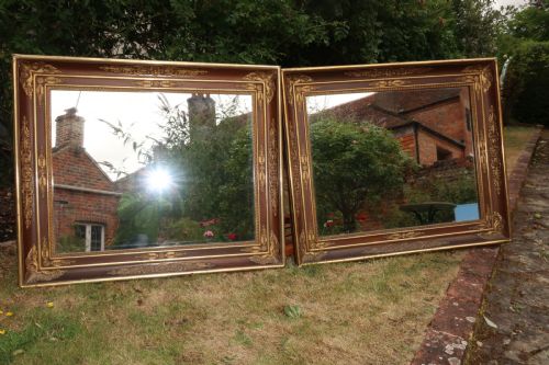A Pair of French Restauration Mirrors