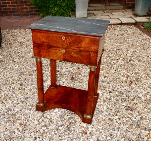 French Empire Dressing or Work Table