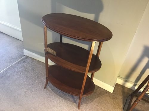 You Mahogany 3tier Table