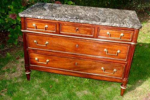 Directoire Commode in Mahogany