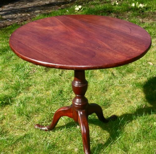 Mahogany Georgian Tripod Table