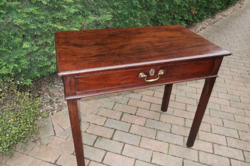 George III Mahogany Side Table