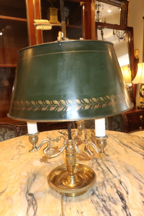 Large French Bouillotte Lamp