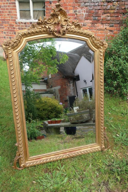 Antique French Gilt Mirror