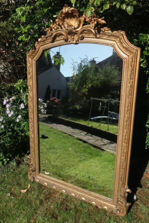 French 19th Century Gilt Mirror