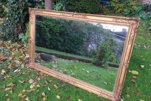 Large Gilt Landscape Mirror