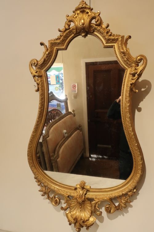 Antique Gilt Wall Mirror