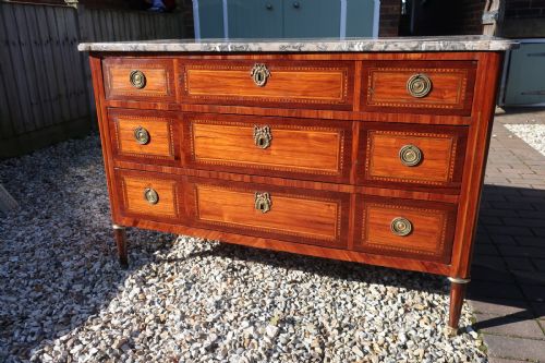 18th Century Marquetry Commode