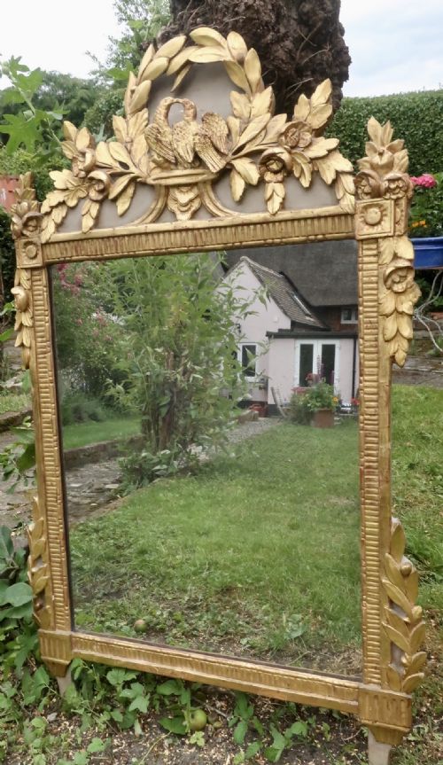 18th Century Carved Giltwood Mirror