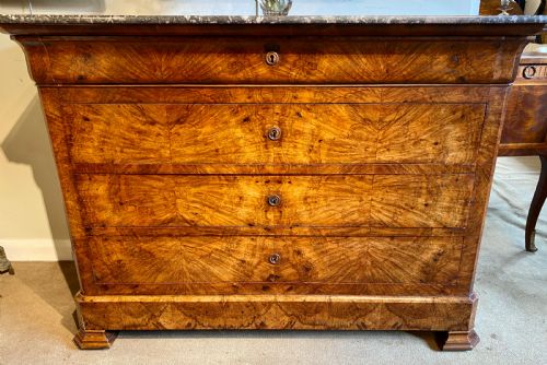 Burr Walnut Louis Philippe Commode