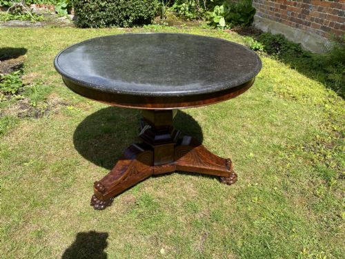 Flame Mahogany Gueridon or Centre Table