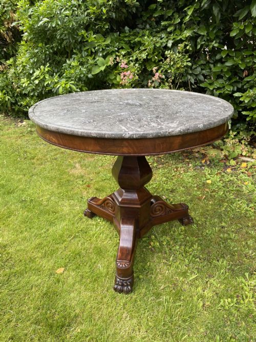 Flame Mahogany Gueridon or Centre Table