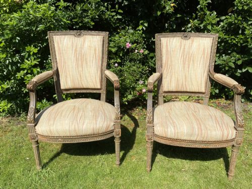 Pair of French Armchairs