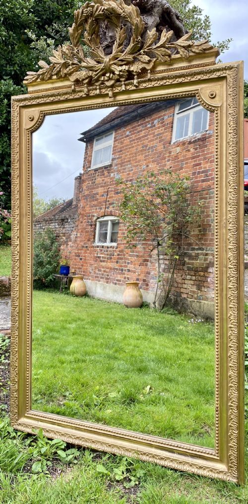 French 19th Century Gilt Mirror
