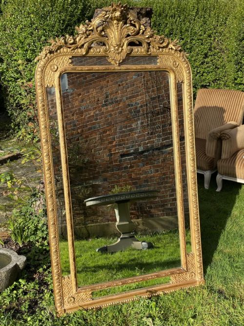French Gilt Mirror