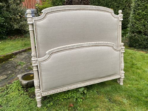 French Upholstered Kingsize Bed