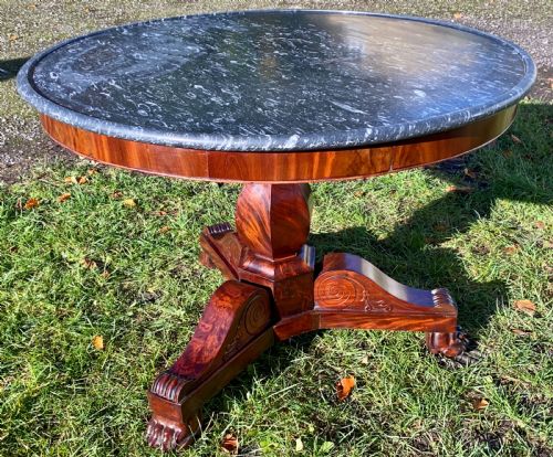 Flame Mahogany Gueridon or Centre Table