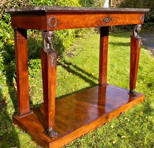 French Empire Console Table