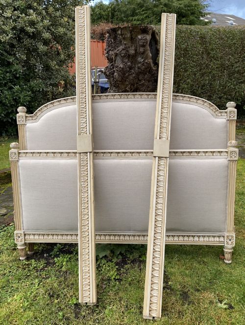 Kingsize French Bed in Original Paint Finish.