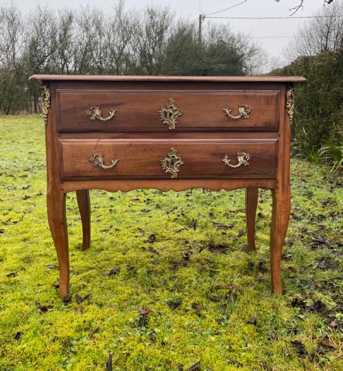 Period French Cherry Wood Commode