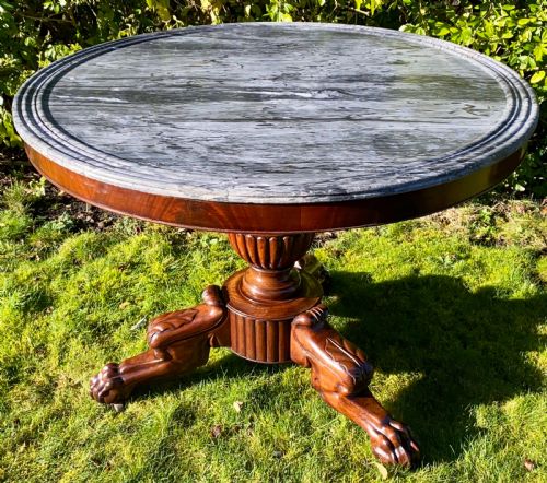Flame Mahogany Gueridon or Centre Table