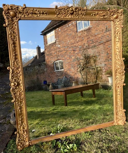 Very Large Gilt Mirror