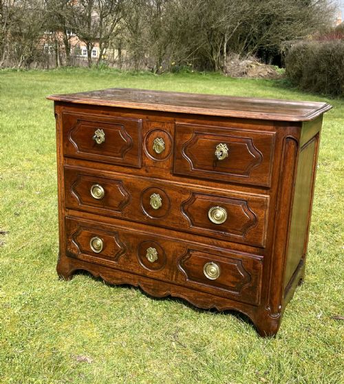 Louis Xv Walnut Commode