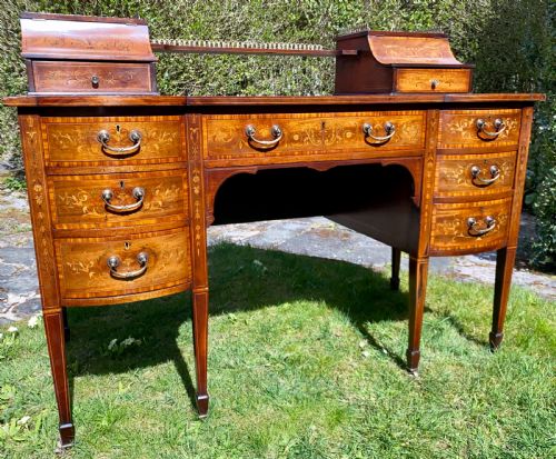 Maple and Co. Marquetry Desk