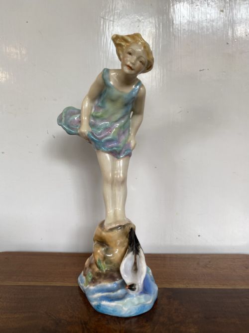 Royal Worcester Figure Sea Breeze