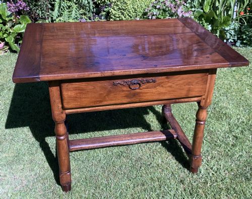 French Walnut Country Table