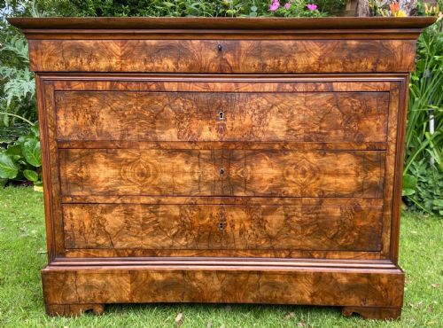 French Walnut Commode