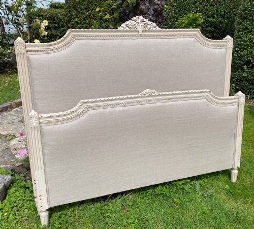 French Kingsize Painted Bed