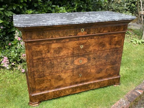 Figured Walnut Louis Philippe Commode
