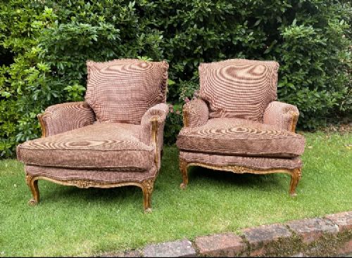 A Pair of French Armchairs