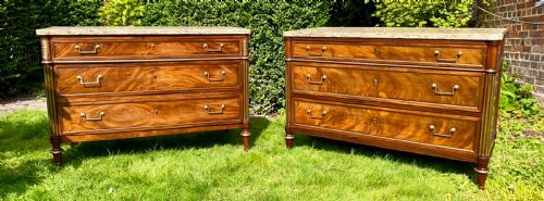 Matched Pair of 18th Century Commodes