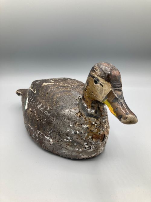 Antique Wooden Decoy Duck